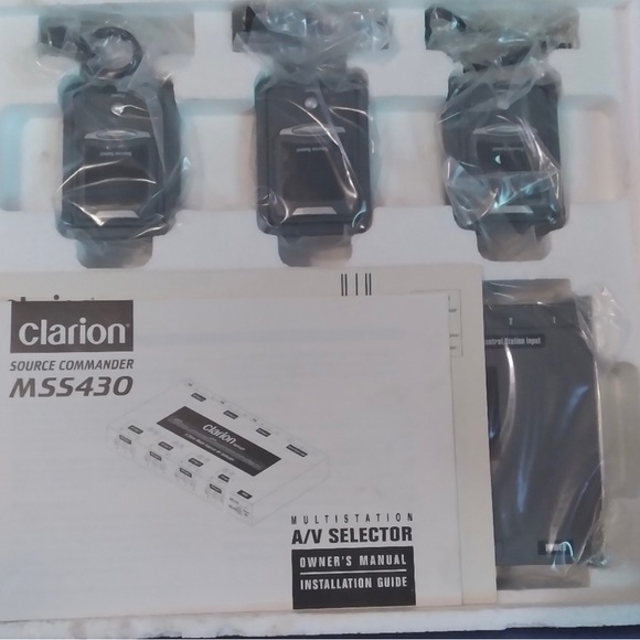 Clarion MSS430 Auto 4 Camera and audio set - Picture 3 of 5